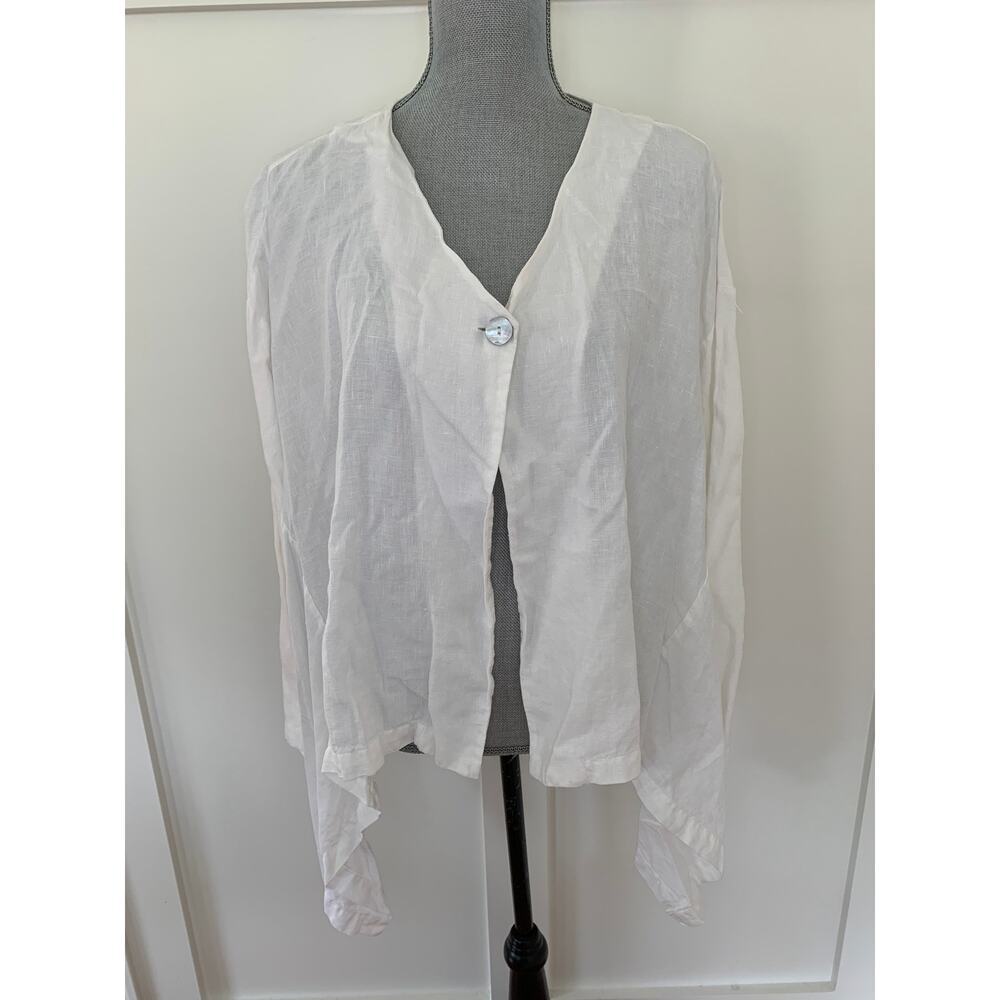 Bryn Walker Single Button Jacket Asymmetrical Hem… - image 1